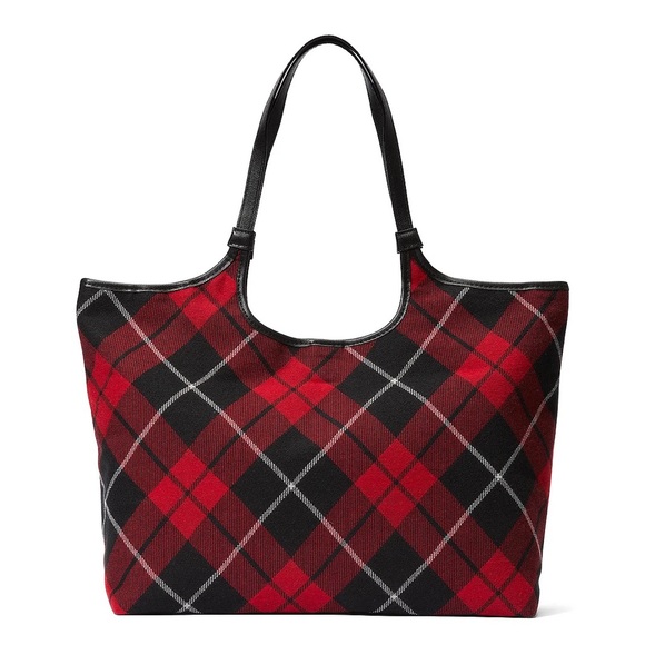 Victoria’s Secret plaid tote - Picture 2 of 4